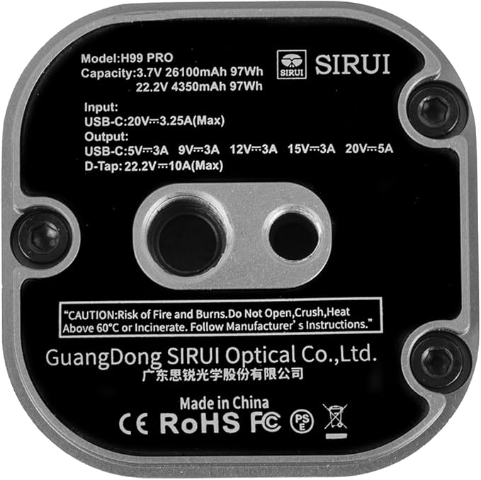 SIRUI 150W LED Video Light C150X - Image 7
