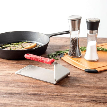 Restaurantware Met Lux 8.5 x 4.3 Inch Steak Press 1 Heavy-Duty Grilling Weight - Image 6