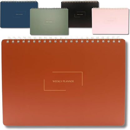 | Durable & Sleek | Undated Daily and Weekly Planner | 8.25" x 11.75" | To Do by MerelyHome