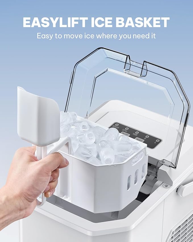 Silonn Ice Maker Countertop, Self-Cleaning Ice Makers - Image 5