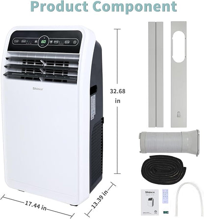 Shinco 10, 000 BTU Portable Air Conditioner, Portable AC Unit - Image 2