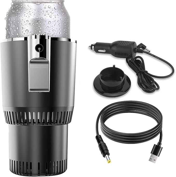 Smart Car Hot and Cold Cup Holder Rapid Heating and Cooling Insulated Electric by EPROEON