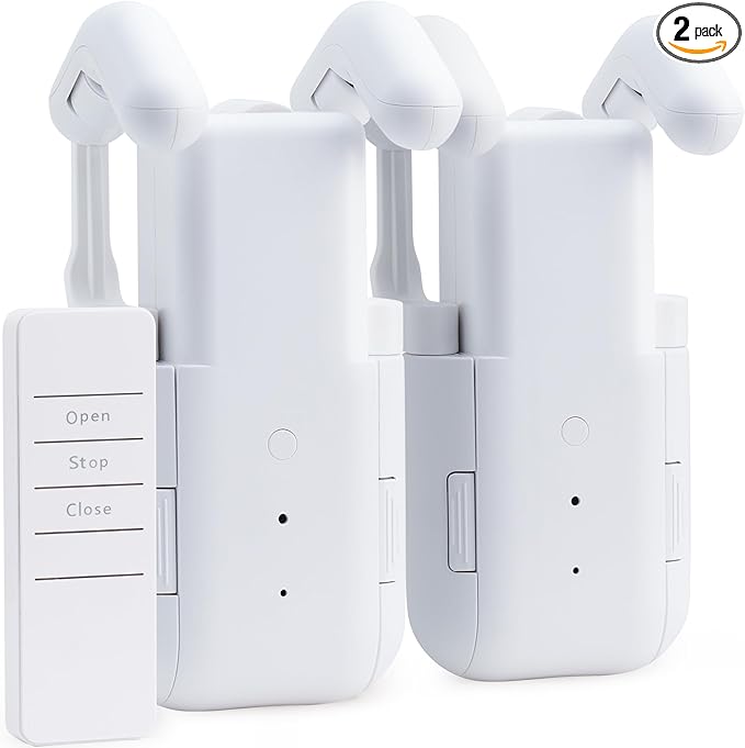Takkicept Automatic Curtain Opener 2 Pack: Smart Electric Curtains Closer Robot by Unknown