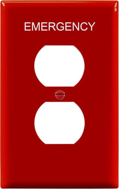 ENERLITES Duplex Receptacle Outlet Wall Plate by Enerlites