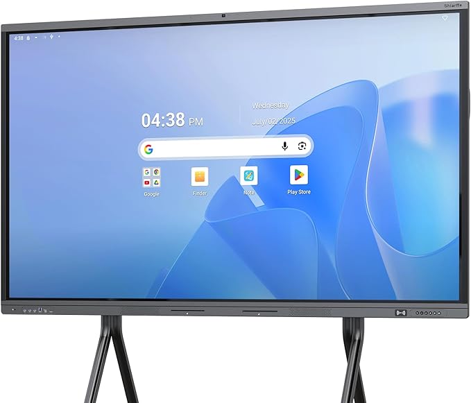 Shiarffe X5 Smart Board 4K 86 Inch Interactive Whiteboard Google EDLA-Certified by Shiarffe