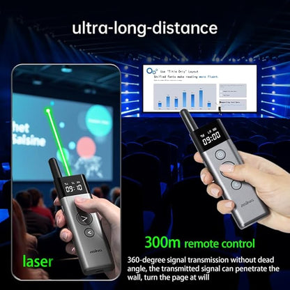 ASING 980ft Ultra-Long Distance Wireless and USB Laser Presentations Remote - Image 3