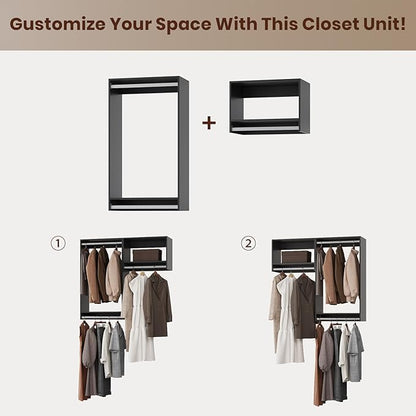 ROOMTEC Modular Closet System, Wooden Tower - Image 8