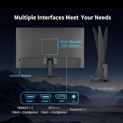 KTC 27 Inch 4K UHD Computer Monitor - Image 8