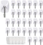 32 Small Hooks+40 Removable Strips, Heavy Duty by MOVELYST