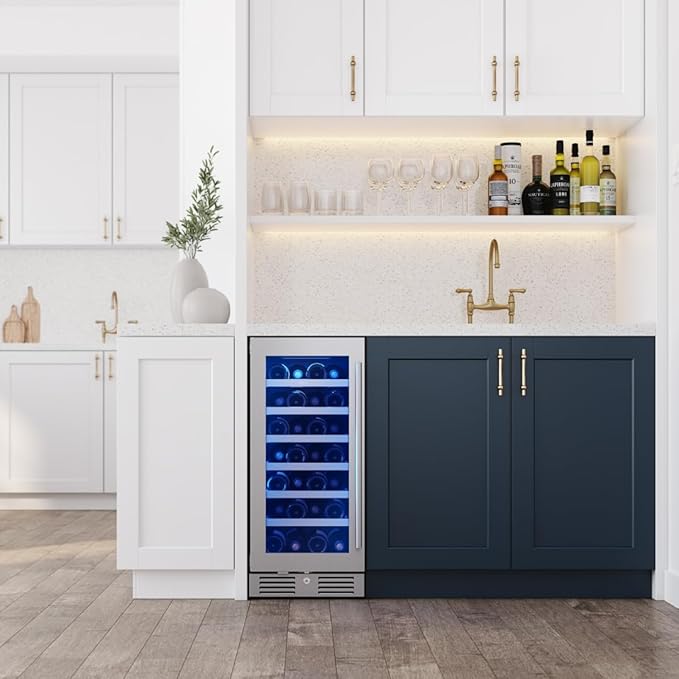 Zephyr Presrv 15 Inch Wine Fridge Single Zone Under Counter - Image 7