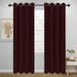 Easy-Going Blackout Curtains for Bedroom, Solid Thermal Insulated Grommet and by Easy-Going