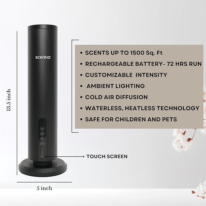 Scentia Max Wireless Diffuser for Home – Rechargeable Battery-Operated - Image 2