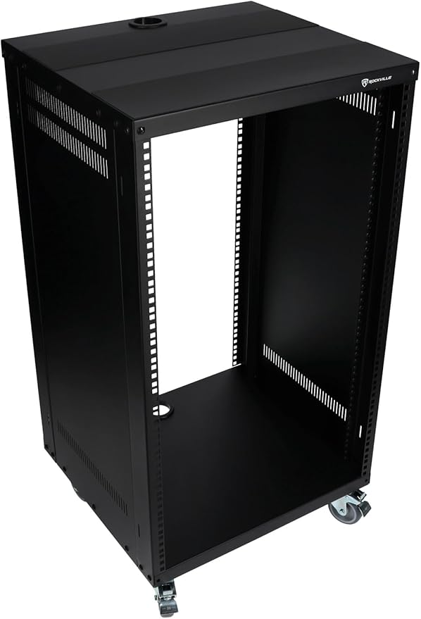 Rockville RR18U 18U Live Sound/Recording Studio Rack Case by Rockville