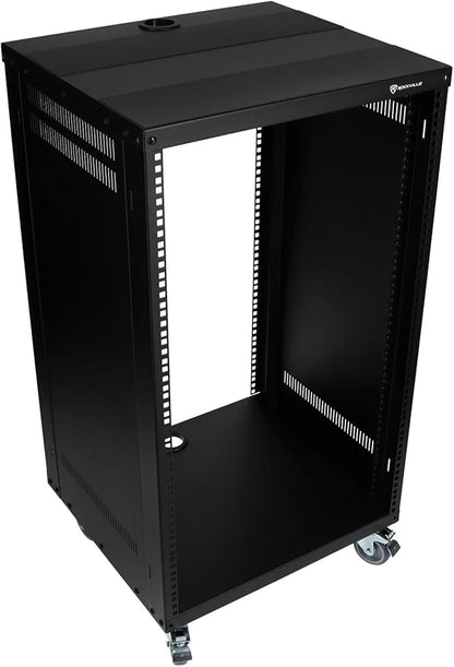 Rockville RR18U 18U Live Sound/Recording Studio Rack Case by Rockville