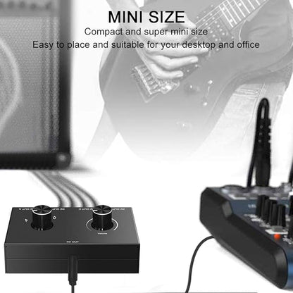 4 Port Audio Switch, 3.5mm Stereo AUX Selector, 4 Input 1 Output / 1 Input 4 - Image 6