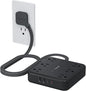 TESSAN Black Extension Cord by TESSAN