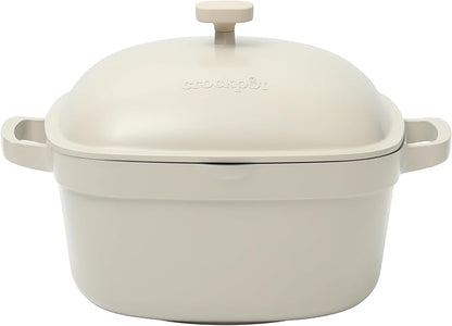 Crock-Pot Northvale Cast Aluminum Lightweight Durable 5.2 Quart Heavy Duty by Crock-PotBrand