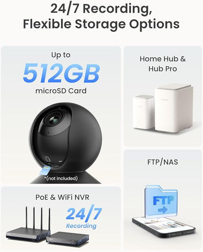 REOLINK Smart 4K UHD Pan & Tilt Dual-Band Wi-Fi 6 Indoor Security Camera - Image 5