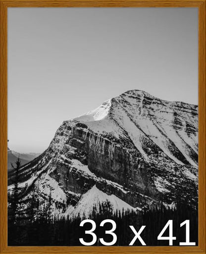 Frame It Easy 33 x 41 Hazel Wood Frame by FrameItEasy