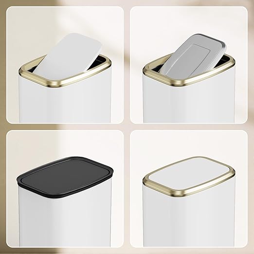 8L/2.1 Gallon Small Bathroom Trash Can - Image 7