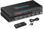 4K@120Hz HDMI 2.1 Switch 4 in 1 Out by EZCOOTECH