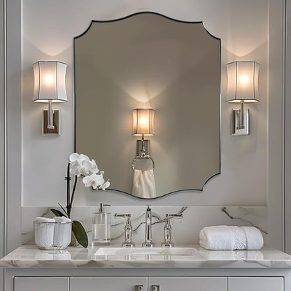 ANDY STAR Chrome Bathroom Mirror by ANDYSTAR