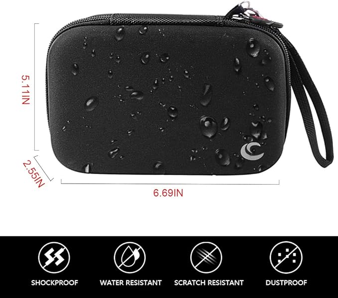Comecase Hard Battery Organizer Storage Box Carrying Case Bag - Image 6