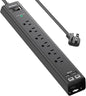 6Ft Power Strip Surge Protector by Addtam