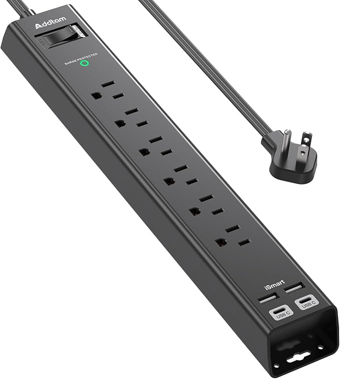 Surge Protector Power Strip by Addtam