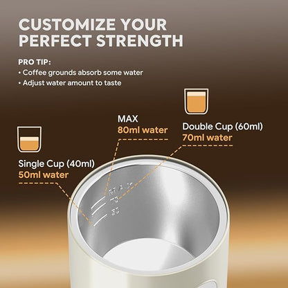 Portable Espresso Machine, Travel Coffee Maker - Image 9
