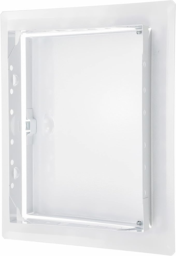 6" x 8" White Metal Access Door. Plumbing, Electricity, Alarm Wall Access Panel - Image 5
