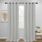 Easy-Going Blackout Curtains for Bedroom, Solid Thermal Insulated Grommet and by Easy-Going