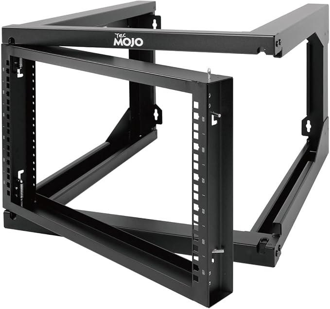 Tecmojo 6U Wall Mount Server Rack Swing Gate, 19in Computer/AV/Data/IT/Media by Tecmojo