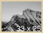 Frame It Easy 33 x 25 Wheat Wood Frame by FrameItEasy