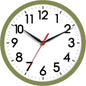AKCISOT Wall Clock 8 Inch Silent Non-Ticking Modern Clocks Battery Operated by Akcisot