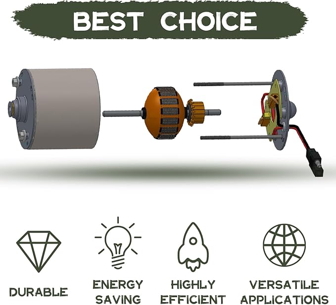Highwild Universal 12V Hunting Spinner Feeder Box Motor - Image 4