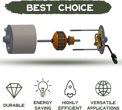 Highwild Universal 12V Hunting Spinner Feeder Box Motor - Image 4