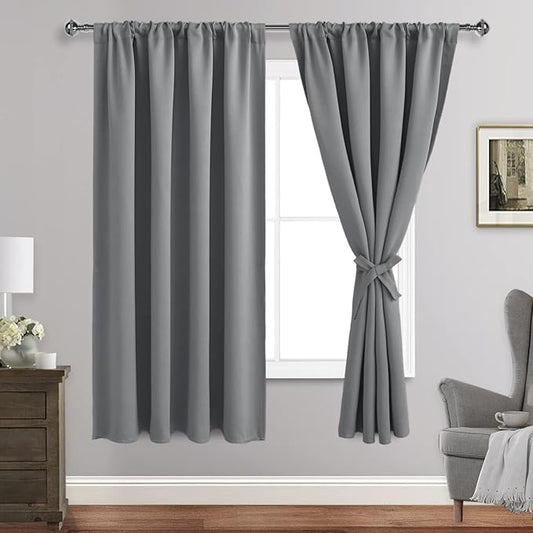 JIUZHEN Blackout Curtains for Bedroom by JIUZHEN