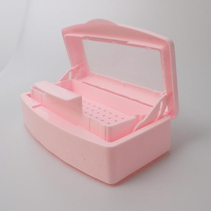 Nail Tool Sterilizer Box, Plastic Sterilization Tray - Image 4