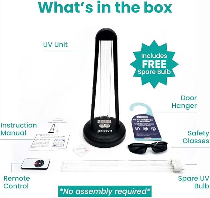 AirShield+ UV Light Sanitizer w/Spare Bulb – Premium UV Sanitizer Device - Image 7