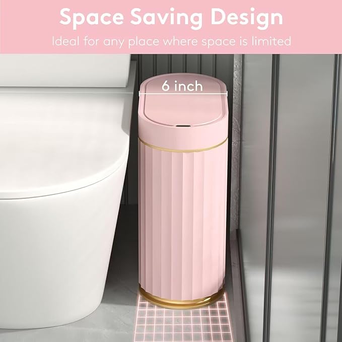 ELPHECO Sensor Trash Can 2 Gallon Waterproof Motion Sensor Trash Can, Automatic - Image 6