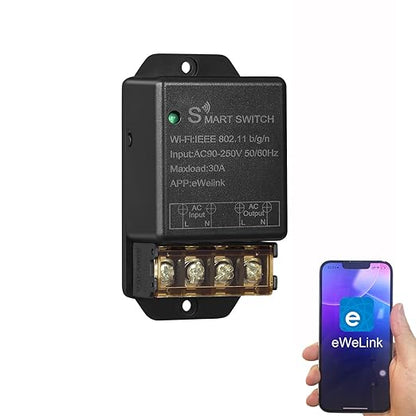 30A Hight Power WiFi Wireless Smart Switch, DIY Module by Otcboimo