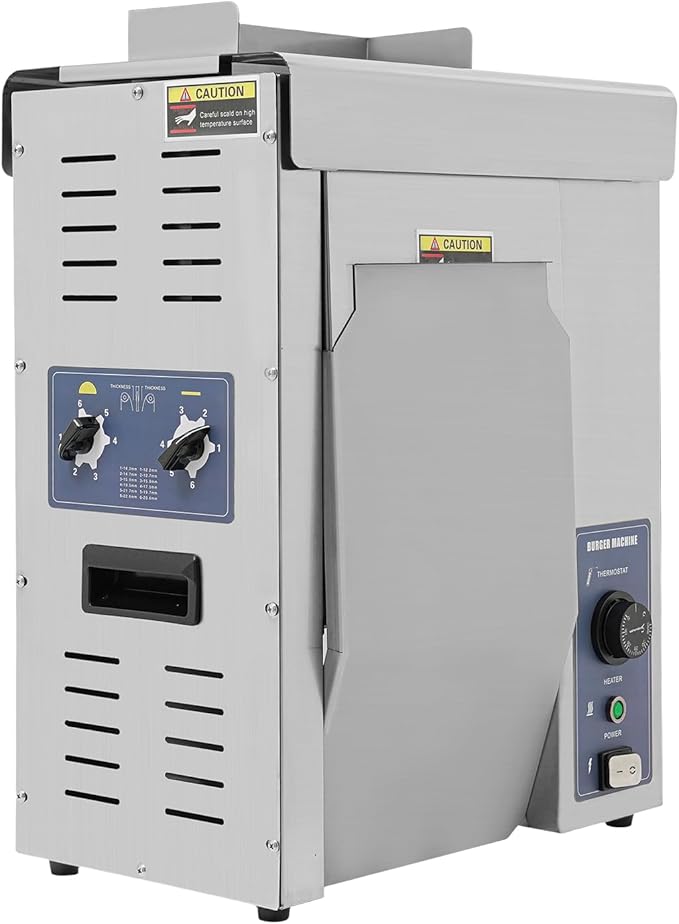 Commercial Burger Bun Toaster, 2000W Commercial Hamburger Bread Baking Machine - Image 7
