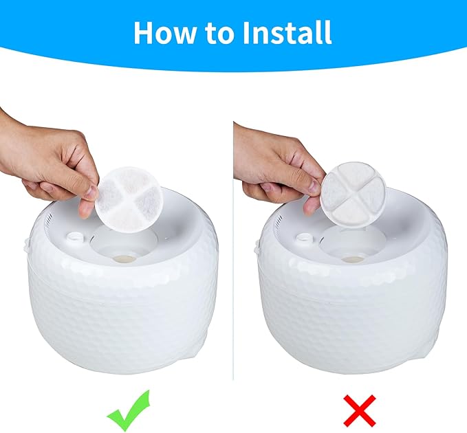 Cat Water Fountain Filter Replacement Filters - Image 3