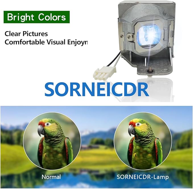 SORNEICDR Replacement Projector Lamp Bulb 5J.J9E05.001/5J.JCA05.001 Compatible - Image 4