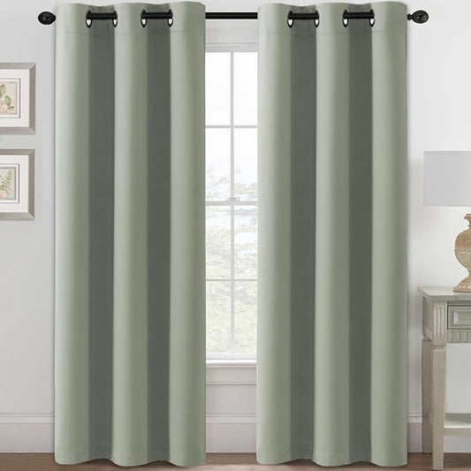 H.VERSAILTEX Blackout Curtains for Bedroom Thermal Insulated Room Darkening by HVERSAILTEX