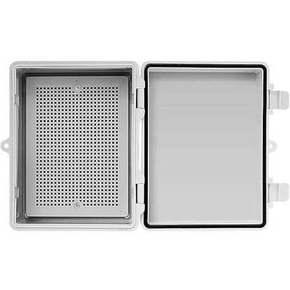 Co. ABS 6.6" x 8.7" x 4.3" Waterproof IP67 Hinged Electronics Box - Image 3