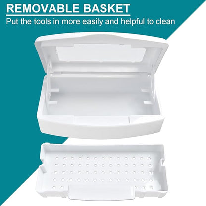 Nail Tool Sterilizer Box, Plastic Sterilization Tray - Image 2