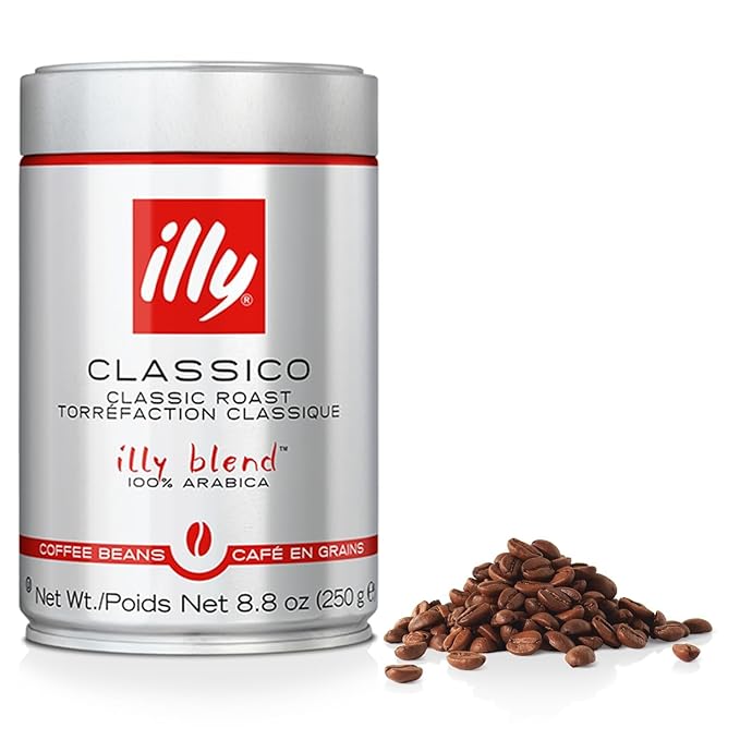 Illy Classico Whole Bean Coffee, Medium Roast, Classic Roast by illy