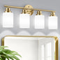 Guliaofo 4-Light Vanity Lights, Brushed Gold Bathroom Light Fixture by GuliaofoLights